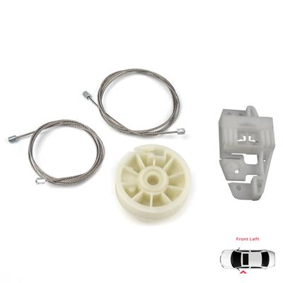 BWR423 Power Window Regulator Repair Set Front Left Door for Renault Scenic Grand Scenic MK2 JM0/1 2003-2009 4/5 Door 8200118777