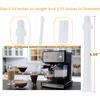 (3-Pack) 162416-000-000 Silicone Tube Replacement for Mr Coffee BVMC-ECMP1000 BVMCECMP1000RB BVMC-ECMP1102 BVMC-ECMP1106 Espresso Maker