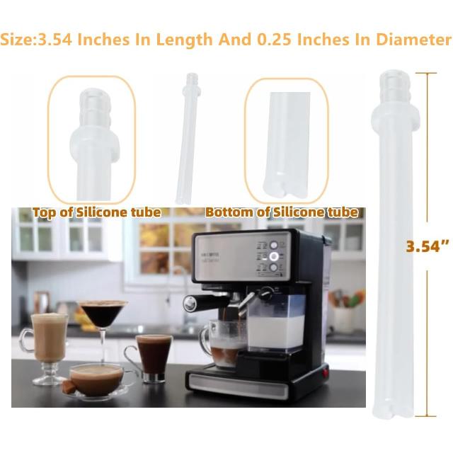 (3-Pack) 162416-000-000 Silicone Tube Replacement for Mr Coffee BVMC-ECMP1000 BVMCECMP1000RB BVMC-ECMP1102 BVMC-ECMP1106 Espresso Maker