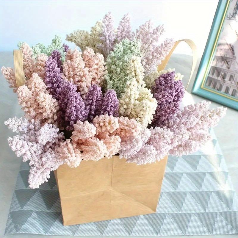12pcs Multicolor Artificial Flowers Suitable for Home Wedding Party Office Autumn Thanksgiving Christmas Celebration DIY Bouquet, Photography Props