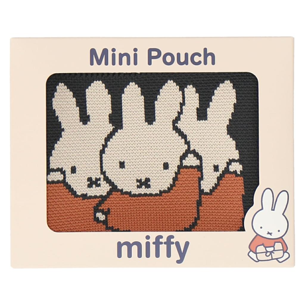 miffy Women's Knit Pouch 30601305, Gray (30601305C)