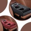 1pcs Car Center Armrest Storage Box Console Organizer With Build In Tissue Dispenser Cup Holders Non Slip Phone Tray Accessories