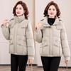 Women's New Fashionable Versatile Hooded Cold Fluffy Warm Loose High-quality Fabrics Casual Sports Cotton Coat Jacket