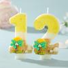 Cross-border Ocean Coconut Tree Birthday Cake Candles