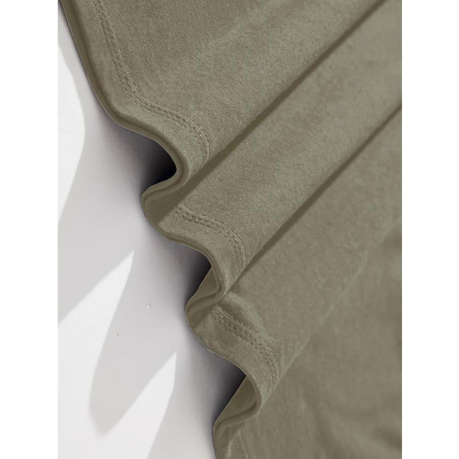 Herren 100% Baumwolle T-Shirt Neues Einfaches Rundhals Oberteil aus Baumwolle - Hautfreundlich und Atmungsaktiv, Geeignet für Sommer Outdoor Freizeit und Hauskleidung