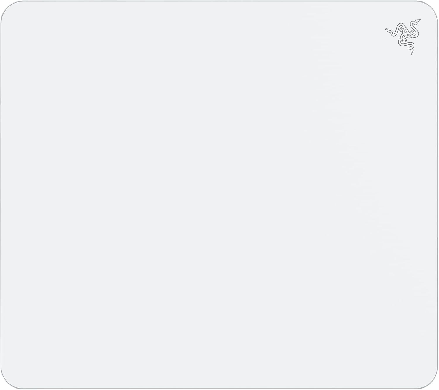 

This glass gaming mouse pad offers a Features a premium tempered glass CNC milled rounded and a rubber This 450mm x 400mm Atlas White Edition mouse