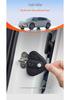 Zeekr 001/7X/9X Door Lock Buckle Protection Pad - Shock-Absorbing Silicone Cover