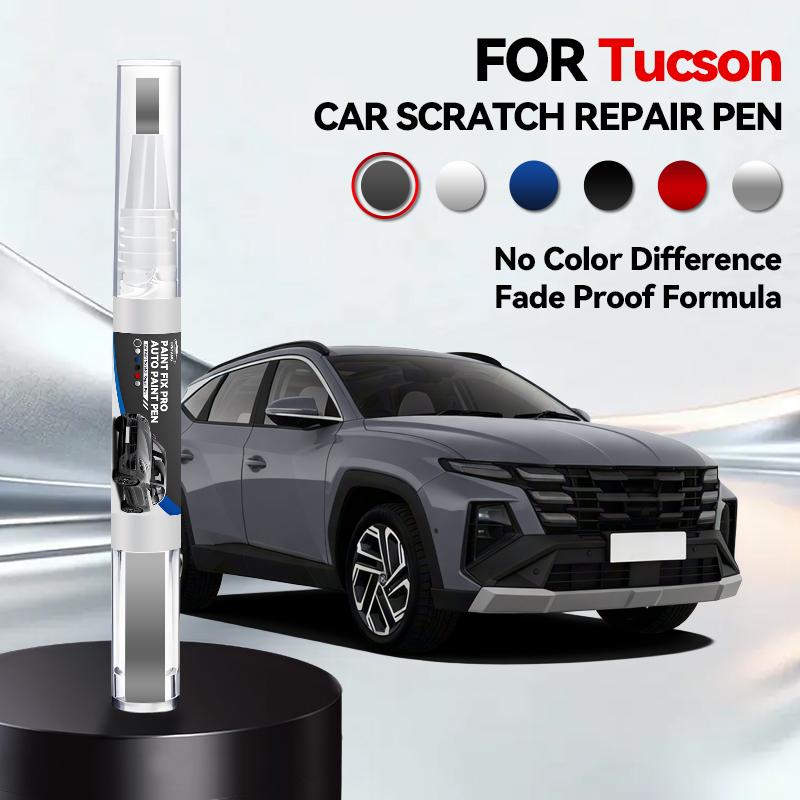 

For Hyundai Tucson 2004-2025 JM LM TL NX4 Paint Repair Pen Touch Up Scratch Remover DIY Auto Accessories Black White Blue Gray