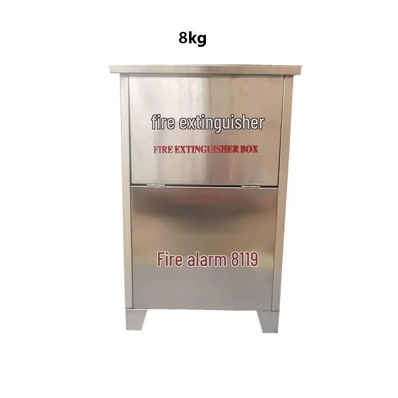 Lieve Stainless Steel Dry Powder Fire Extinguisher Box Empty