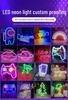 Cross Handle LED Neon Atmosphere Light for E-sports Rooms and Gaming Halls