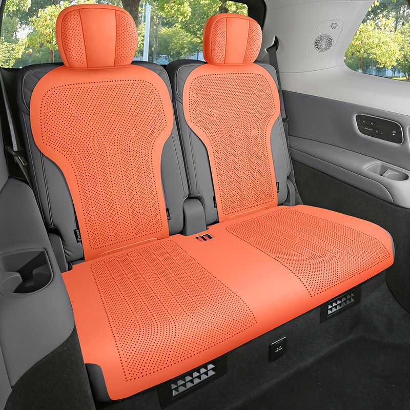 Geely Galaxy M9 Special Suede Car Seat Cushion: Breathable, Perforated, Universal Fit for 26 Models, Four Seasons Use.