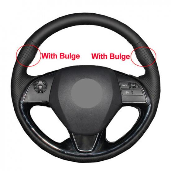 DIY Car Steering Wheel Cover For Mitsubishi Outlander Eclipse Cross Mirage ASX