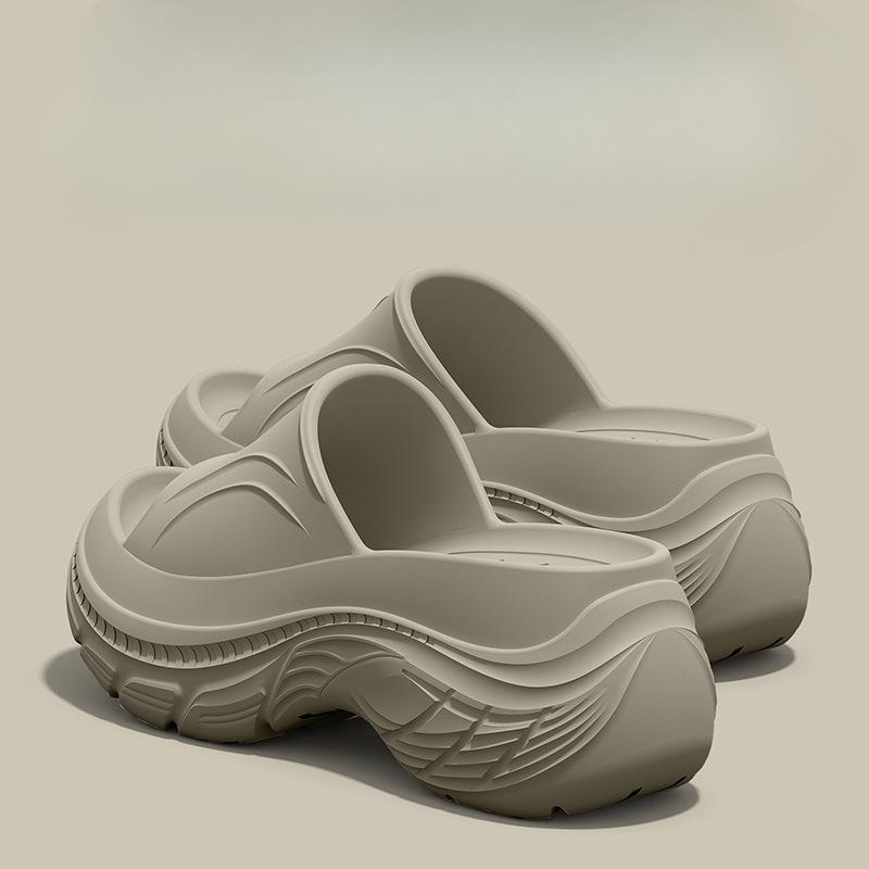 New Thick-soled Women's Shoes, Anti-slip Flip-flops for Outerwear