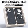 Luxury Frameless Slim for Magsafe Phone Case For iPhone 16E 15 Pro 14 Pro Max 13 12 Wireless Charge Shockproof Magnetic Hard PC Bumper Cover
