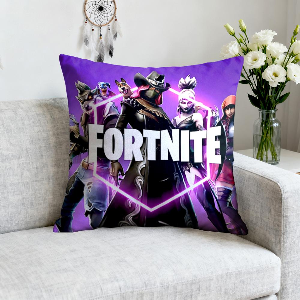 Kuddöverdrag Dekorativa Soffkuddar Överdrag 1 st Kuddfodral Fortnight Spel Inredning Heminredningsartiklar Kuddfodral