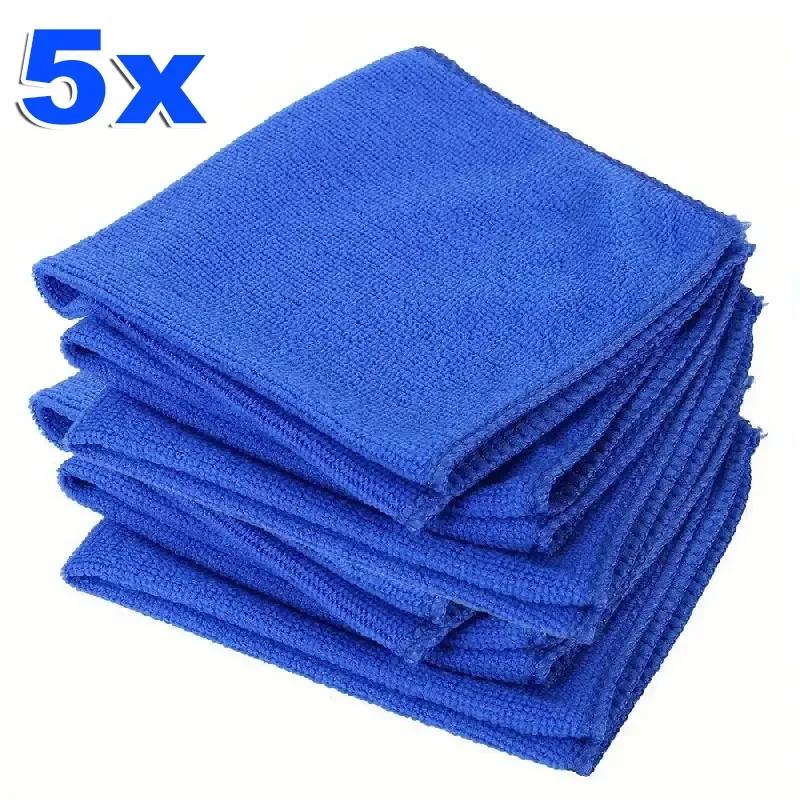 

5/10/20PCS Soft Car Wash Microfiber Towels Drying Cloth Cleaning Cloths Water Suction Polishing Duster Car Cleaning Tool 30*30CM
