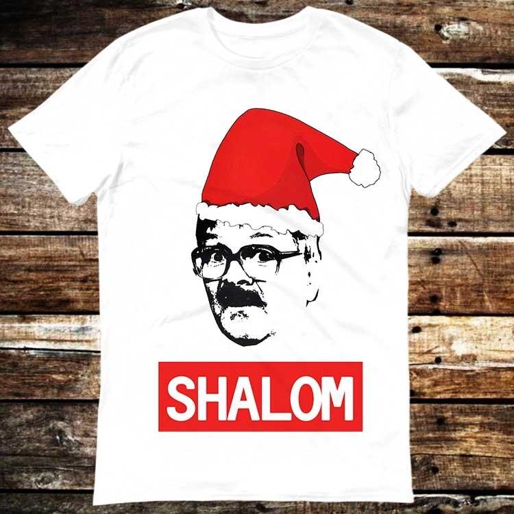Shalom Jackie Jim Bell Christmas Xmas Friday Night Dinner T Shirt 6156 Unisex T-Shirt XXXL