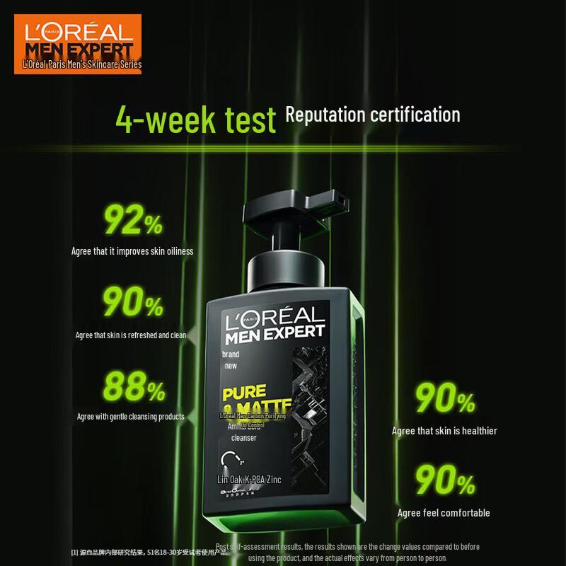 L'Oréal Men Expert Charcoal Oil-Control Cleanser