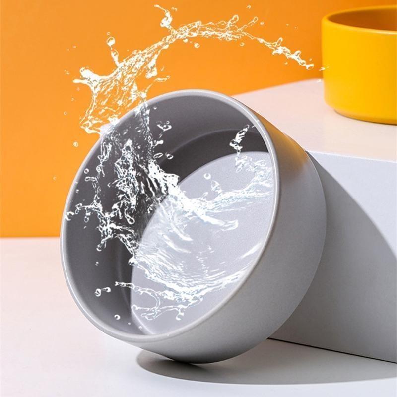 Keramik-Futternapf für Haustiere, Katzen- und Hundenapf aus Holz, große Kapazität, Futternapf für Hunde und Katzen, Wasserspender für Katzen, kleine Hunde