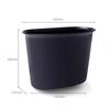 Leak-Proof Car Garbage Can Small Size Multipurpose Leak-Proof Garbage Container Storage Organizers Automotive Garbage Cans