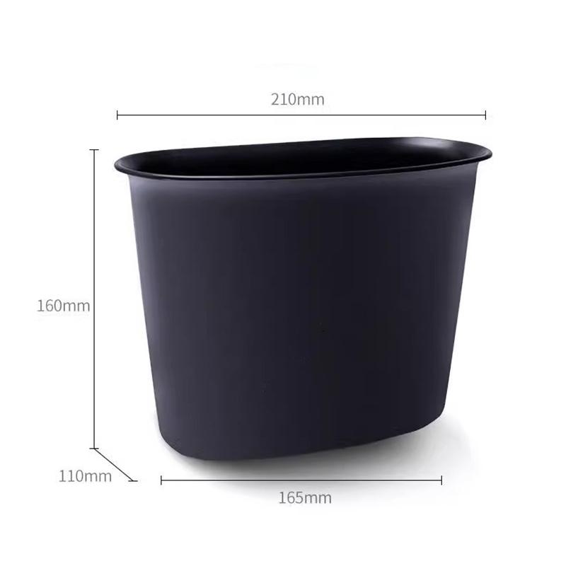 Leak-Proof Car Garbage Can Small Size Multipurpose Leak-Proof Garbage Container Storage Organizers Automotive Garbage Cans