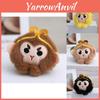 Adorable Sun Wukong Plush Keychain Monkey Doll Cute Cartoon Character Backpack Ornament
