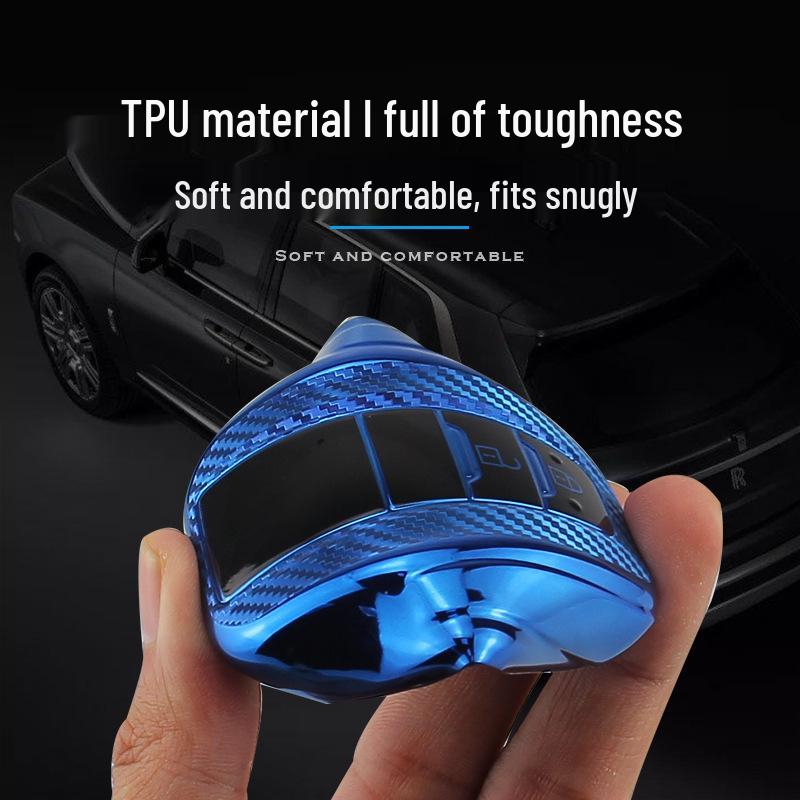 Toyota A Style TPU Carbon Fiber Car Key Case