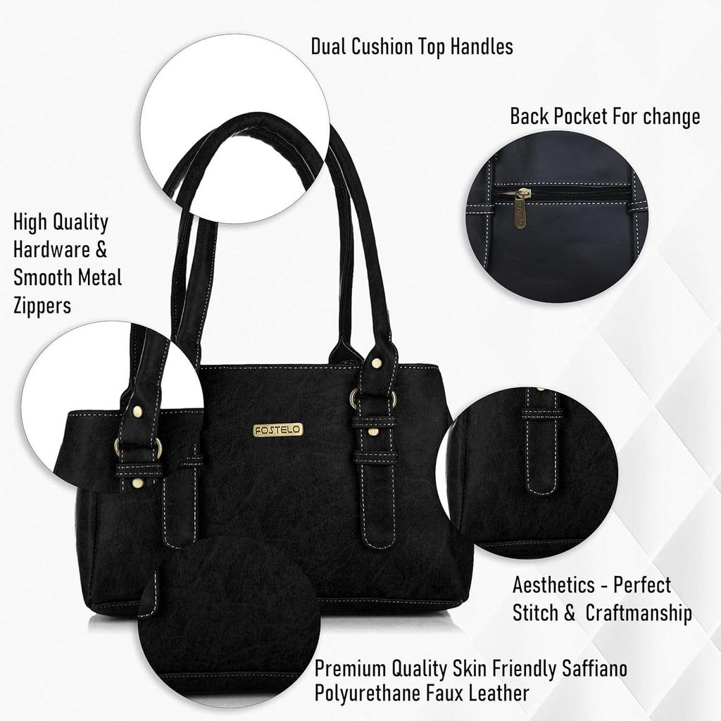 Damenhandtasche aus Kunstleder von Westside (Groß)