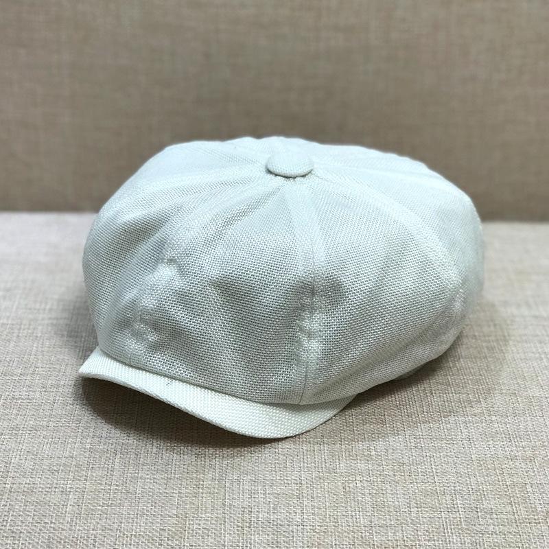 

Summer Cap Men S Trendy Big Head Circumference Hat Retro Octagonal Hat Women S Beret Large Size Painter Hat m one size 58cm