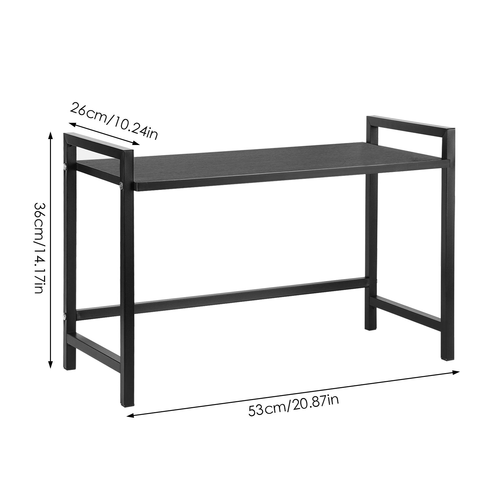 Izvelkams 53cm mikroviļņu krāsns plaukta organizators