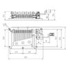 Wingostore 30 Valve Hand Crank Music Box Music Box Movement with Copper Gear DIY Make Your Music Tool Kit Gear 30 Valve Movement (Copper Body)