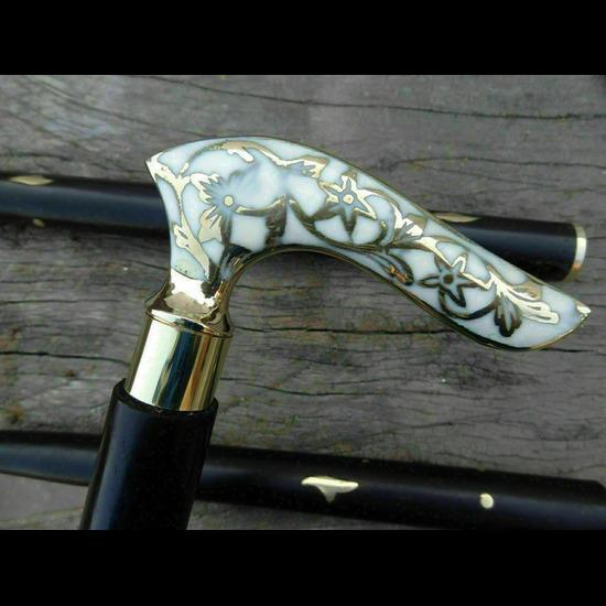 

Винтажный стиль антикварная викторианская дизайнерская латунная ручка деревянная трость для ходьбы трость M аэро