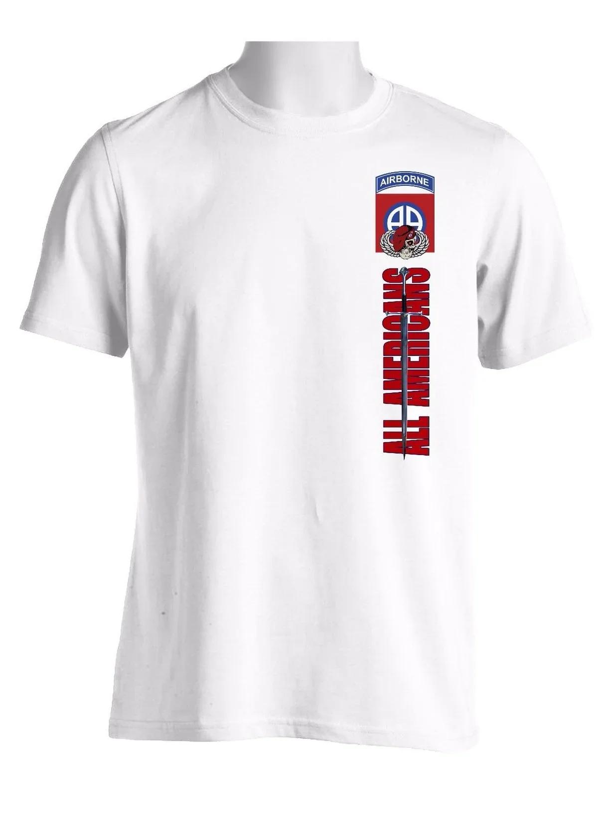 

Sword of St Michael 82nd Airborne Division TShirt 100 Cotton ONeck Summer Short Sleeve Casual Mens Tshirt Size S3XL S