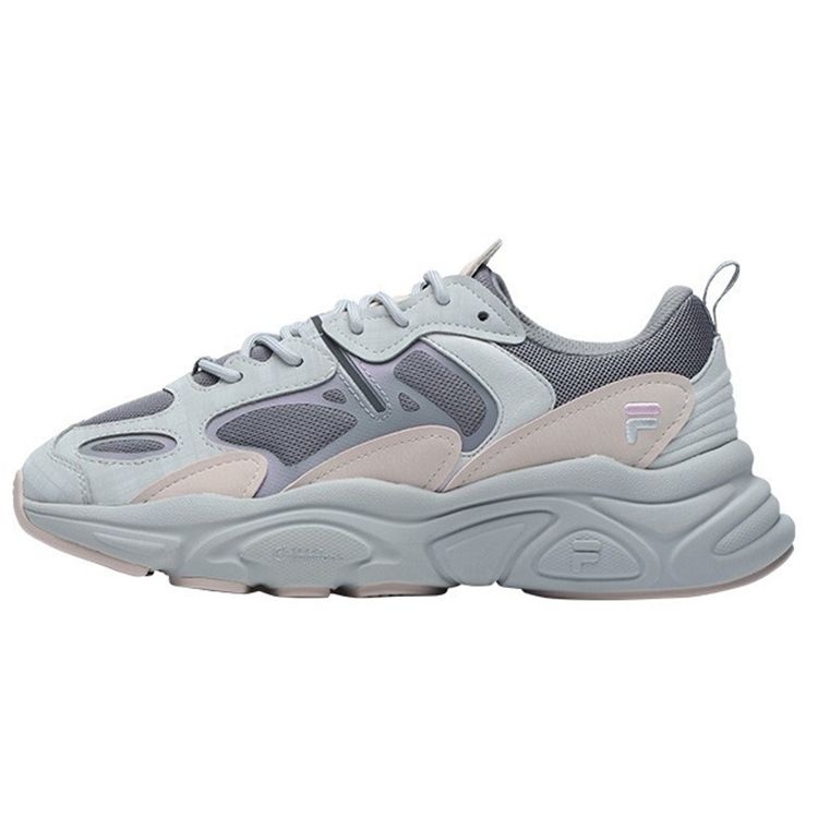 FILA Women s Mars II Alloy Gray Low Top Platform Retro Casual Sneakers F12W141116FAG 36.5