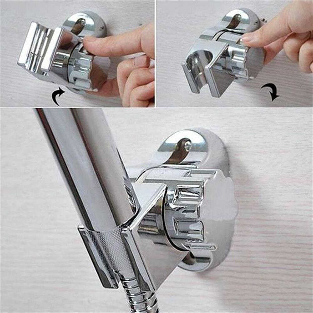 Hardware Bathroom Wall Mounted Handheld Sprayer Base Shower Head Holder Wall-Mount Bracket
