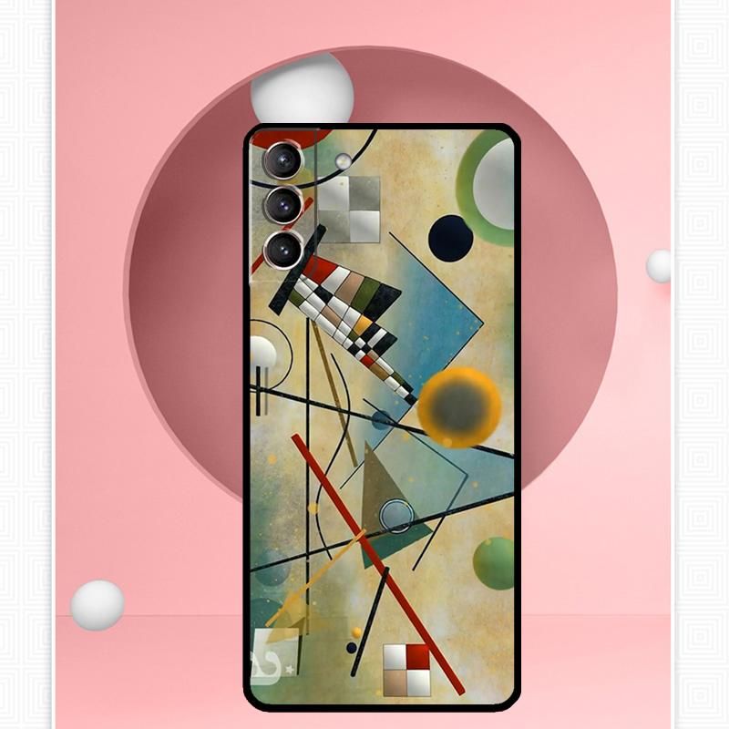 Wassily Kandinsky Abstract Case For Samsung Galaxy S25 Ultra S20 S21 S22 S23 S24 Ultra S9 S10 Plus S25 FE Cover Funda