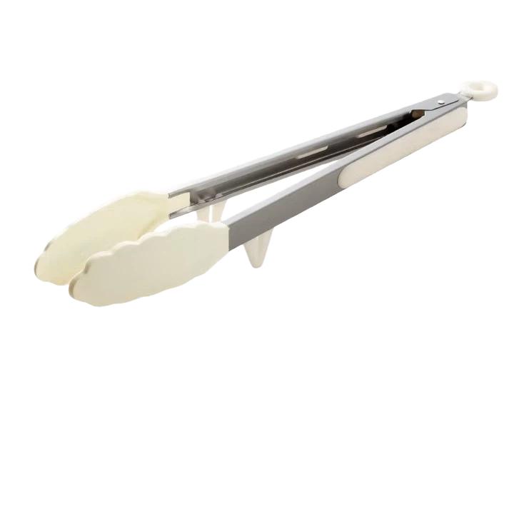 Jingdong Jingzao Tongs, Kitchen Barbecue Tongs, Silicone Stainless Steel Household 33cm