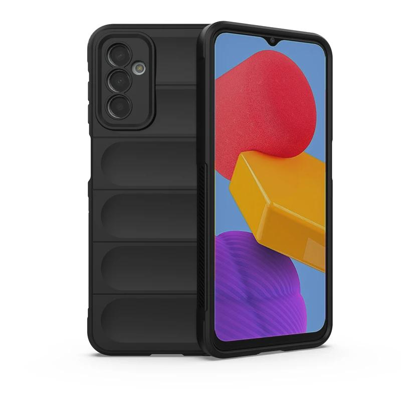 For Samsung Galaxy M13 M32 M12 4G Back Cover Phone Case Liquid Silicone Anti-fall Shockproof Armor Coque Cases