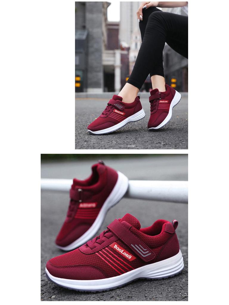 Comfortable Soft Sole Sneakers for Middle-Aged & Elderly: Walking, Travel & Couple Shoes