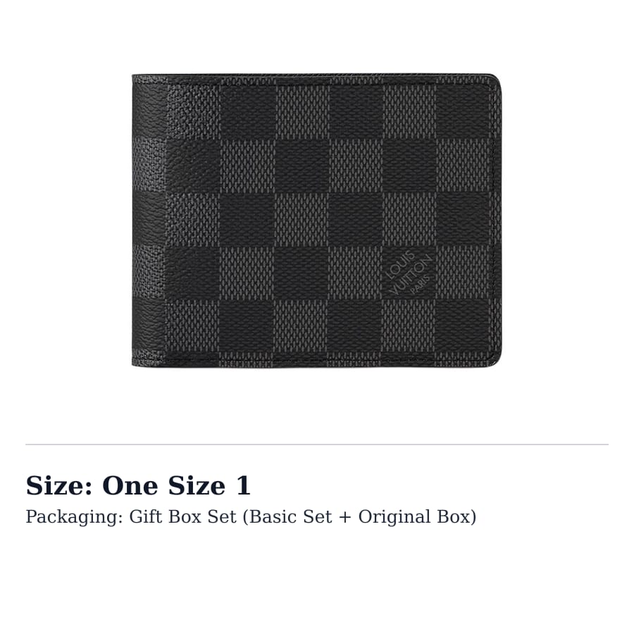 LOUIS VUITTON Multiple Maks Damier Graphite