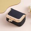 Scatola Accessori Mini Collana  Orecchini da Donna  Anello d'Oro  Borsa per Gioielli in Oro  Cuffie  Monete  Portamonete