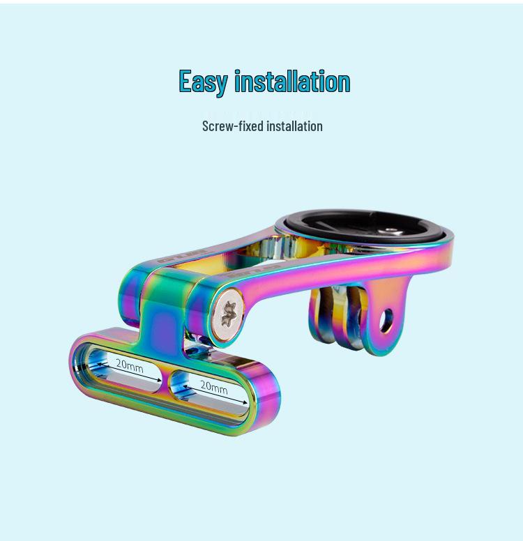 GUB 696 Colorful Extension Bracket for Garmin Bike Computer