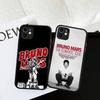 Famous Bruno Mars The Romantic Phone Case For IPhone 16 15 14 11 12 13 Pro Max Plus 12 XS Max Back Cover Matte Case