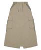 MIDNIGHT MOVE 2 Cargo Skirt (Beige)