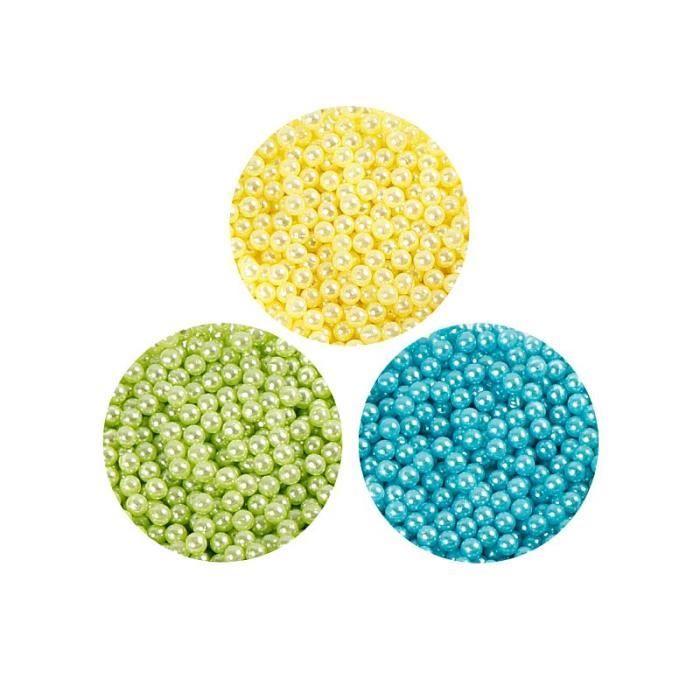 Pearl Clay 'Creativ Company' Blue/Green/Yellow Modeling Clay and Beads Kit - Adult - Mixed