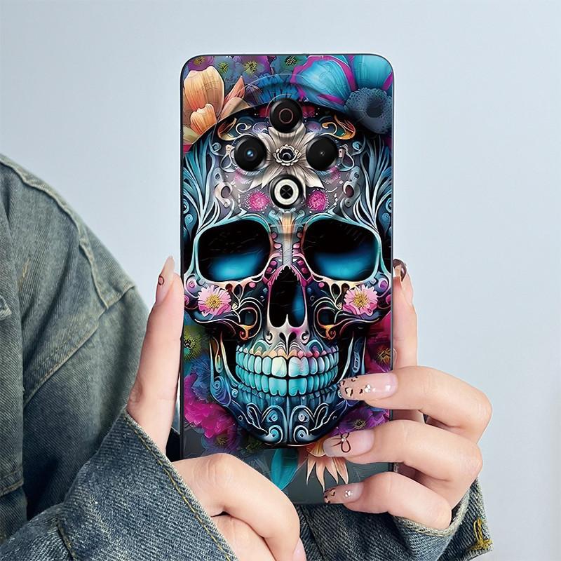 For Tecno Spark 30 Phone Case Spark30 4G KL6 Cover Silicone Cute Panda Flower Boys Girls Cartoon Shell Protective Coque Funda