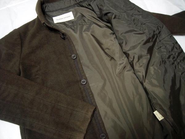 Made in Japan Tsumori Chisato Spring/Autumn Soft Half Coat M Women Brown(USED)