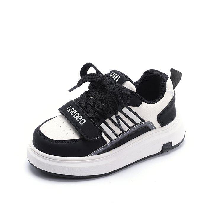 

Children s sports shoes, new spring models, low-top sneakers for kids, running shoes, white shoes, versatile and fashionable sports shoes 31 чорний
