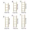 Wooden Bird Cage Funny  Staircase Pets Accessories with Hooks Multisize Simple Parrot Cage Toy Myna Climbing Toys Frame  Parrot