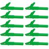 Fully Insulated Brass Test Clips 5mm Mini Jaw  4mm Safety Banana Jack, High Voltage Proof 3000V, 4/10pcs  for Electrical Testing